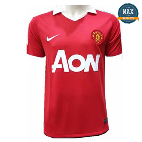 Maillot Rétro 2011 Manchester United Domicile