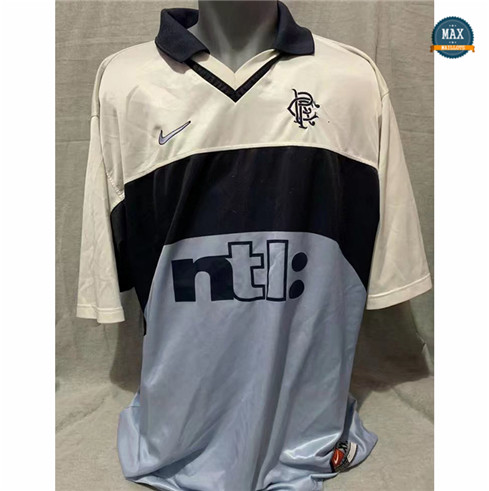 Max Maillot Foot Retro 1999-00 Rangers Exterieur