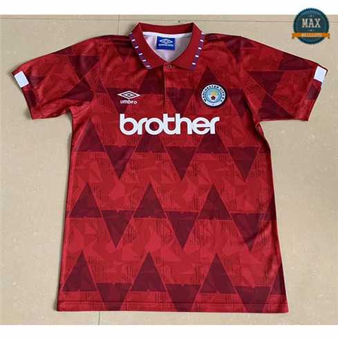 Max Maillot Rétro 1991 Manchester City Exterieur