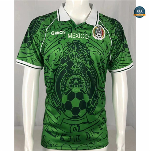 Max Maillot Retro1999#Mexique Domicile pas cher fiable