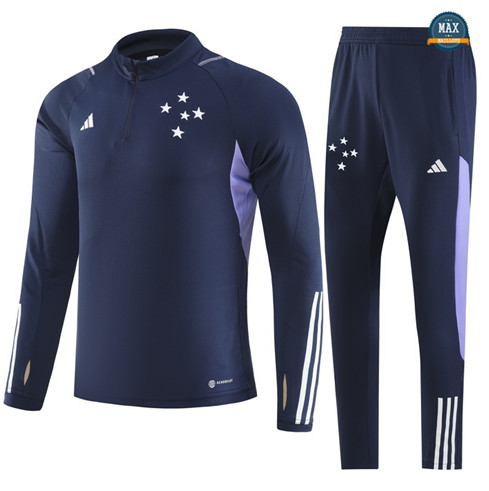 Marque Max Survetement Enfant Cruzeiro 2023/24 Bleu personnalisé