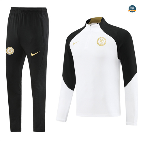 Marque Max Maillot Survetement Chelsea 2024/25 Blanc