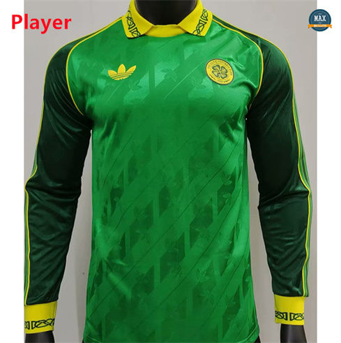 Grossiste Max Maillot Celtic Player Spéciale Manche Longue 2024/25