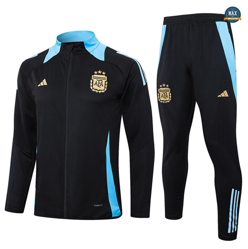 Achetez Max Veste Survetement Argentine 2024/25 noir