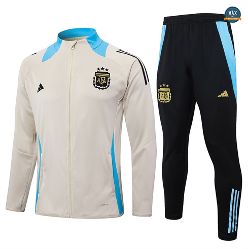 Grossiste Max Veste Survetement Argentine 2024/25 jaune