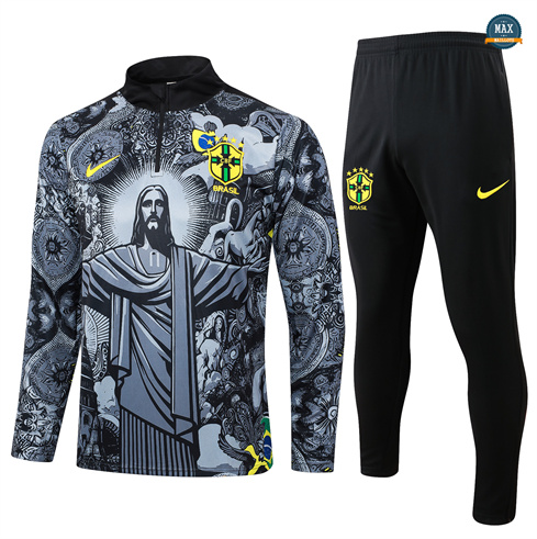 Acheter Max Survetement Enfant Brésil 2024/25 noir