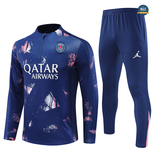 Achetez Max Survetement Enfant Paris Paris Saint Germain 2024/25 Bleu marine