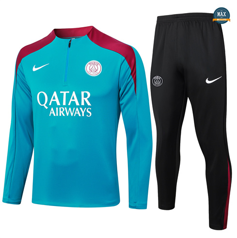 Acheter Max Survetement Enfant Paris Paris Saint Germain 2024/25 Bleu