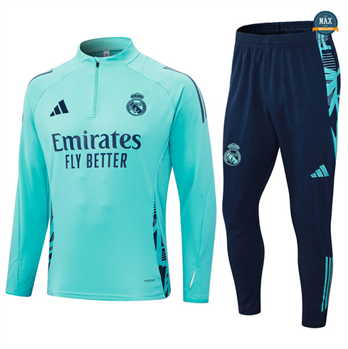 Prix Max Survetement Enfant Real Madrid 2024/25 Bleu