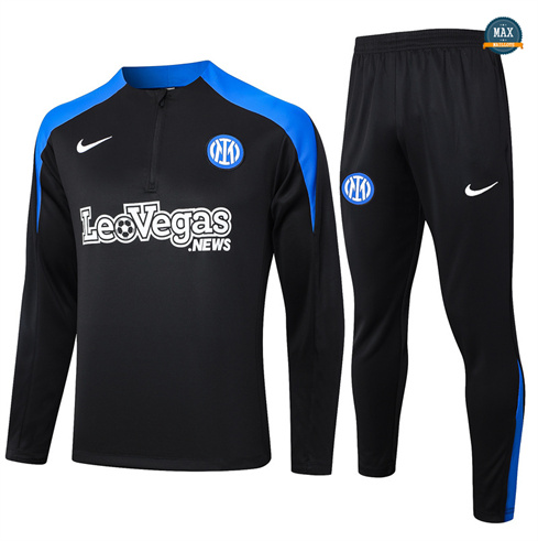 Prix Max Survetement Inter Milan 2024/25 noir