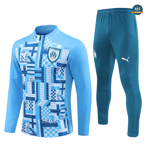 Prix Max Survetement Olympique Marseille 2024/25 bleu clair