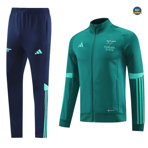 Flocage Max Veste Survetement Arsenal 2024/25 vert pas cher fiable