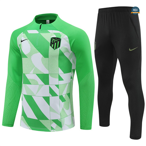 Soldes Max Survetement Atletico Madrid 2024/25 vert pas cher fiable