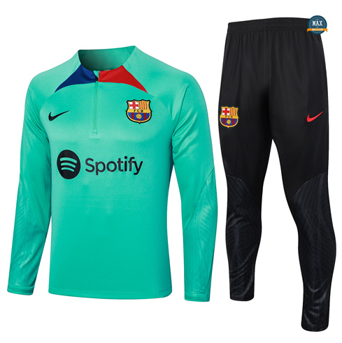Acheter Max Survetement Barcelone 2024/25 vert clair pas cher fiable