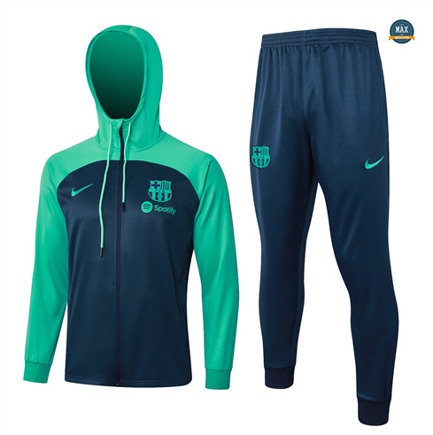 Soldes Max Veste Survetement à Capuche Barcelone 2024/25 bleu royal pas cher fiable