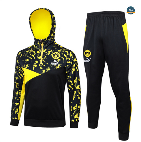 Marque Max Survetement à capuche Dortmund 2024/25 noir pas cher fiable