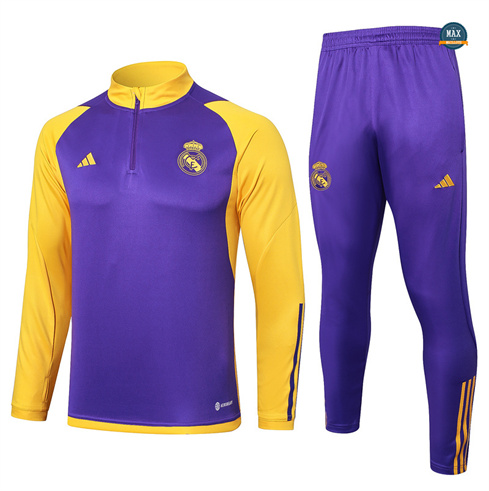 Achetez Max Survetement Enfant Real Madrid 2024/25 Violet pas cher fiable