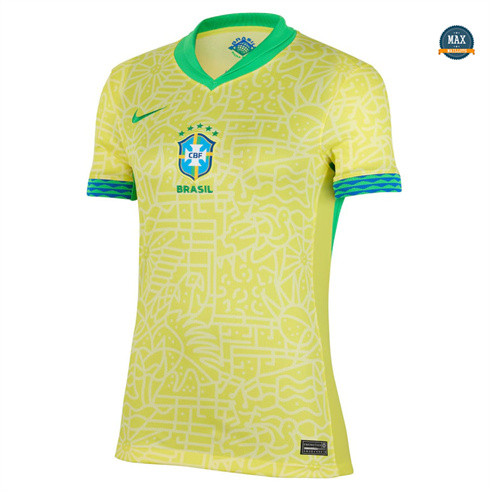 Max Maillots Bresil Femme Domicile 2024/25