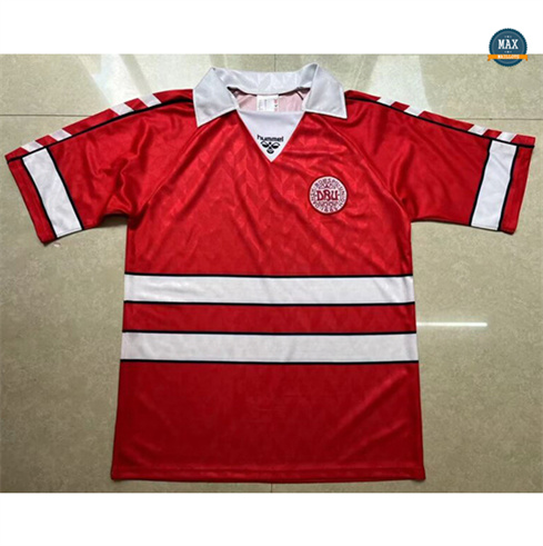 Max Maillot Retro 1988 Danemark Domicile