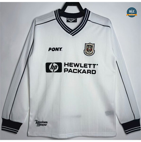 Max Maillot Retro 1997 Tottenham Hotspur Domicile Manche Longue