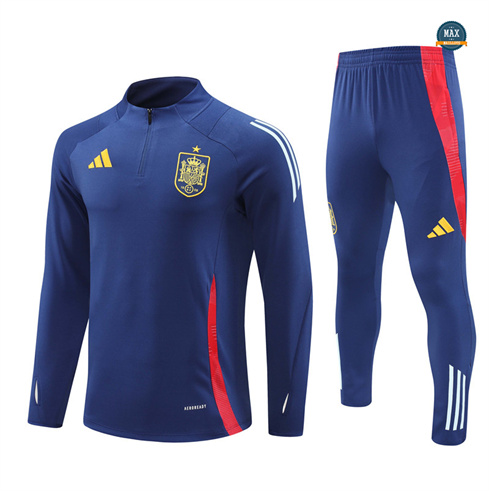 Achetez Survetement Enfant Espagne 2024/25 Bleu Marine