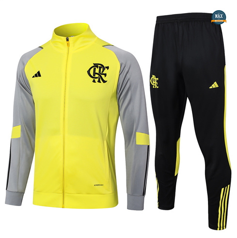 Nouveau Veste Survetement Flamenco 2024/25 Jaune