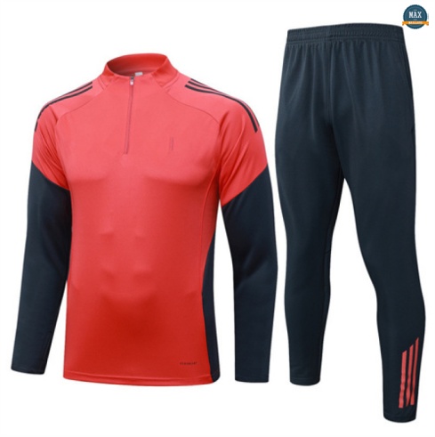 Maxmaillots Survetement Enfant Bayern Munich 2025/26 Orange/Bleu Marine discout