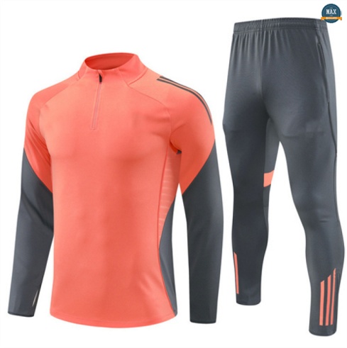 Maxmaillots Survetement Enfant Bayern Munich 2025/26 Orange/Gris Pas chèr