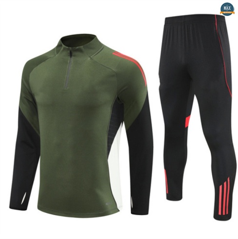 Maxmaillots Survetement Enfant Bayern Munich 2025/26 Vert/Noir/Rouge discout