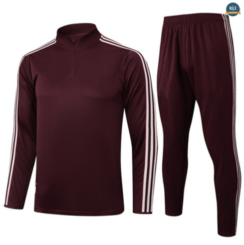 Maxmaillots Survetement Enfant Bayern Munich 2025/26 Rouge/Blanc Pas chèr
