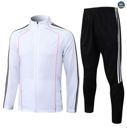 Maxmaillots Veste Survetement Enfant Juventus 2025/26 Blanc/Noir/Rose Pas chèr