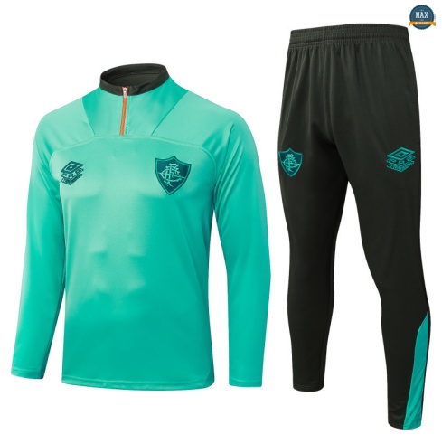 Maxmaillots Survetement Fluminense 2025/26 Vert/Noir Pas Cher