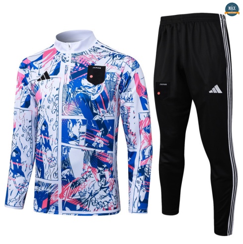 Maxmaillots Survetement Japon 2025/26 Noir discout