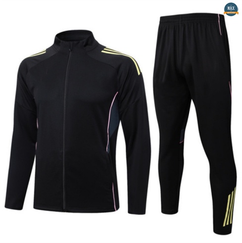 Maxmaillots Veste Survetement Juventus 2025/26 Noir/Jaune Pas chèr