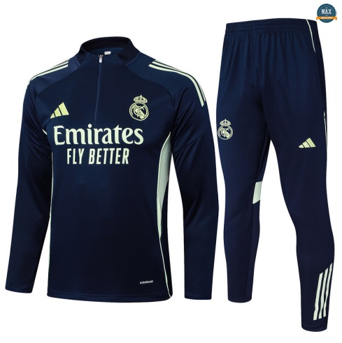 Maxmaillots Survetement Real Madrid 2025/26 Vert/Vert Pas chèr