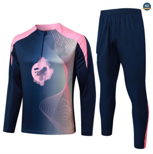 Acheter Max Survetement Barcelone 2025/26 Bleu Marine/Rose
