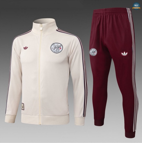 Vendre Max Veste Survetement Enfant Ajax 2025/26 Jaune