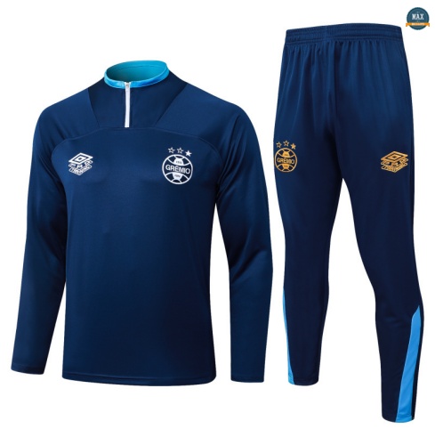 Soldes Max Survetement Gremio 2025/26 Bleu Marine/bleu ciel