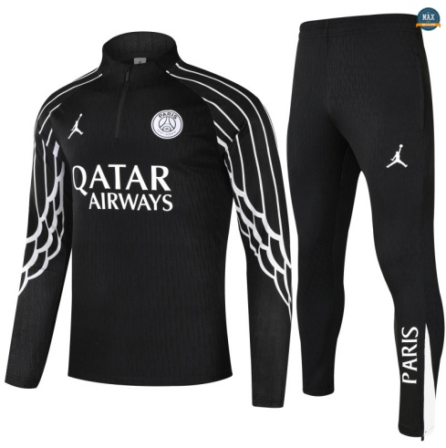Acheter Max Survetement Paris Saint Germain 2025/26 Noir/BlanC