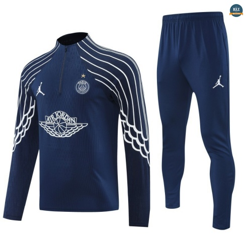 Mode‎ Max Survetement Paris Saint Germain 2025/26 Bleu Marine/BlanC