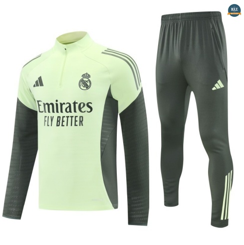 Mode‎ Max Survetement Real Madrid 2025/26 Vert Clair