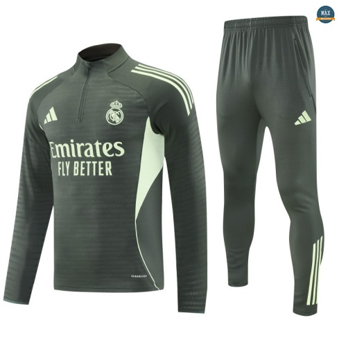 Prix Max Survetement Real Madrid 2025/26 Vert