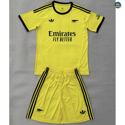 Max Maillots Arsenal Enfant Jaune 2025/26