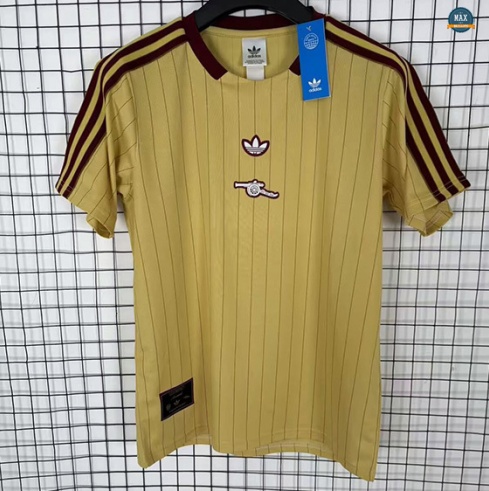 Max Maillot Arsenal retro Jaune 2026/27