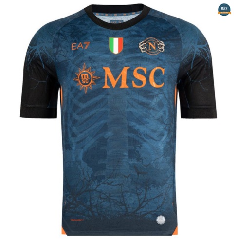 Max Maillot Naples Halloween Bleu 2025/26
