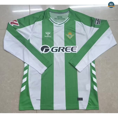 Max Maillot Real Betis Domicile Manche Longue 2025/26