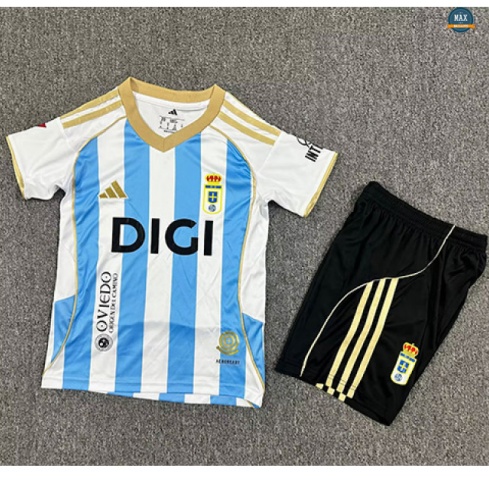 Max Maillots Real Oviedo Enfant Third 2025/26