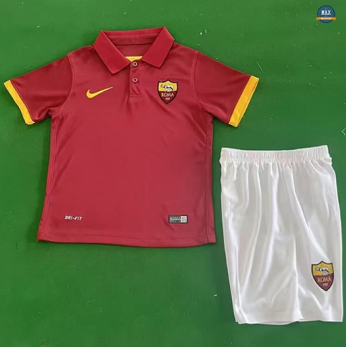 Max Maillots Retro 2014-15 AS Rome Enfant Domicile