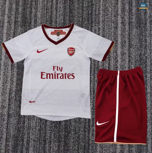 Max Maillot Retro 2007-08 Arsenal Enfant Exterieur