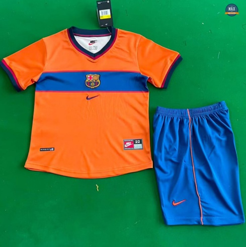 Max Maillot Retro 1998-99 Barcelone Enfant Third